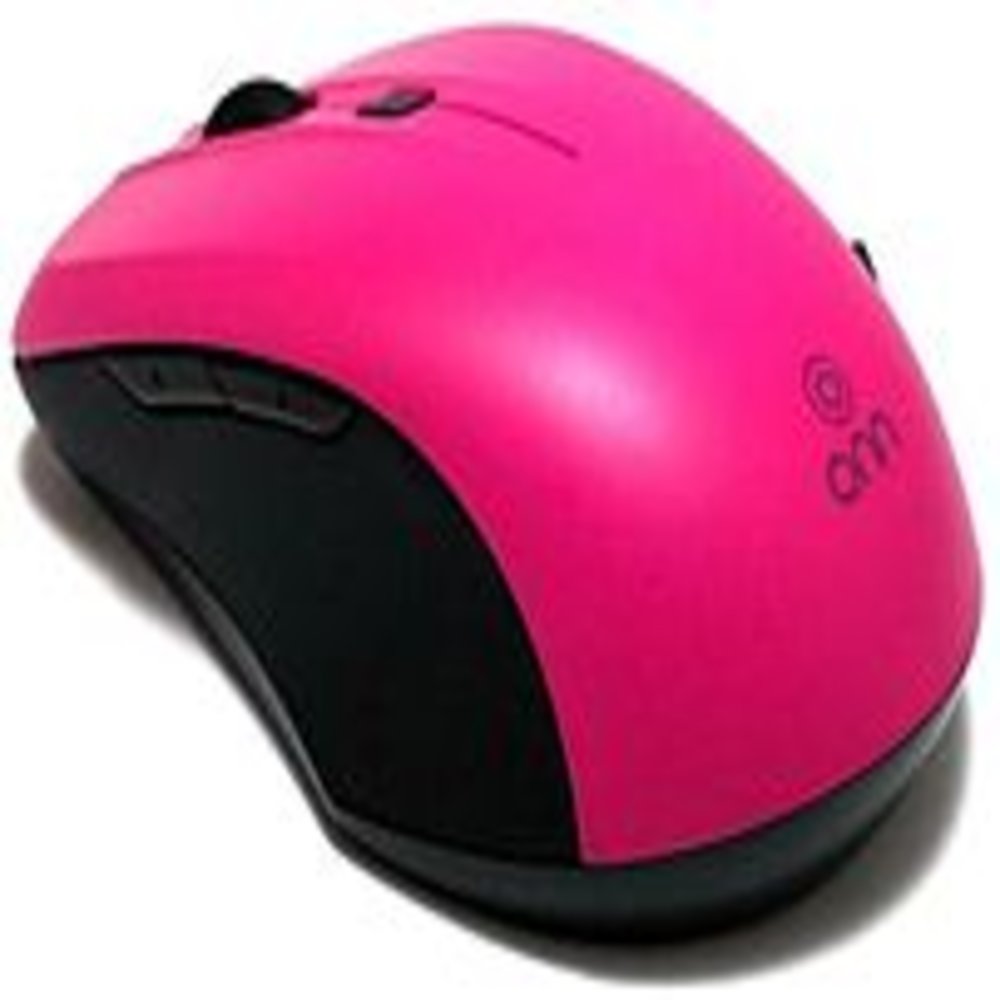 onn wireless mouse pink